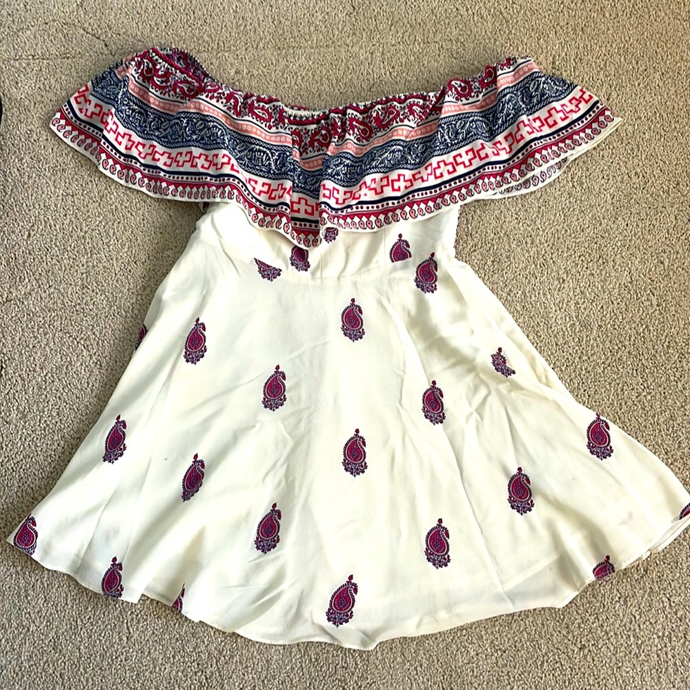 Amanda Uprichard Off the Shoulder Dress